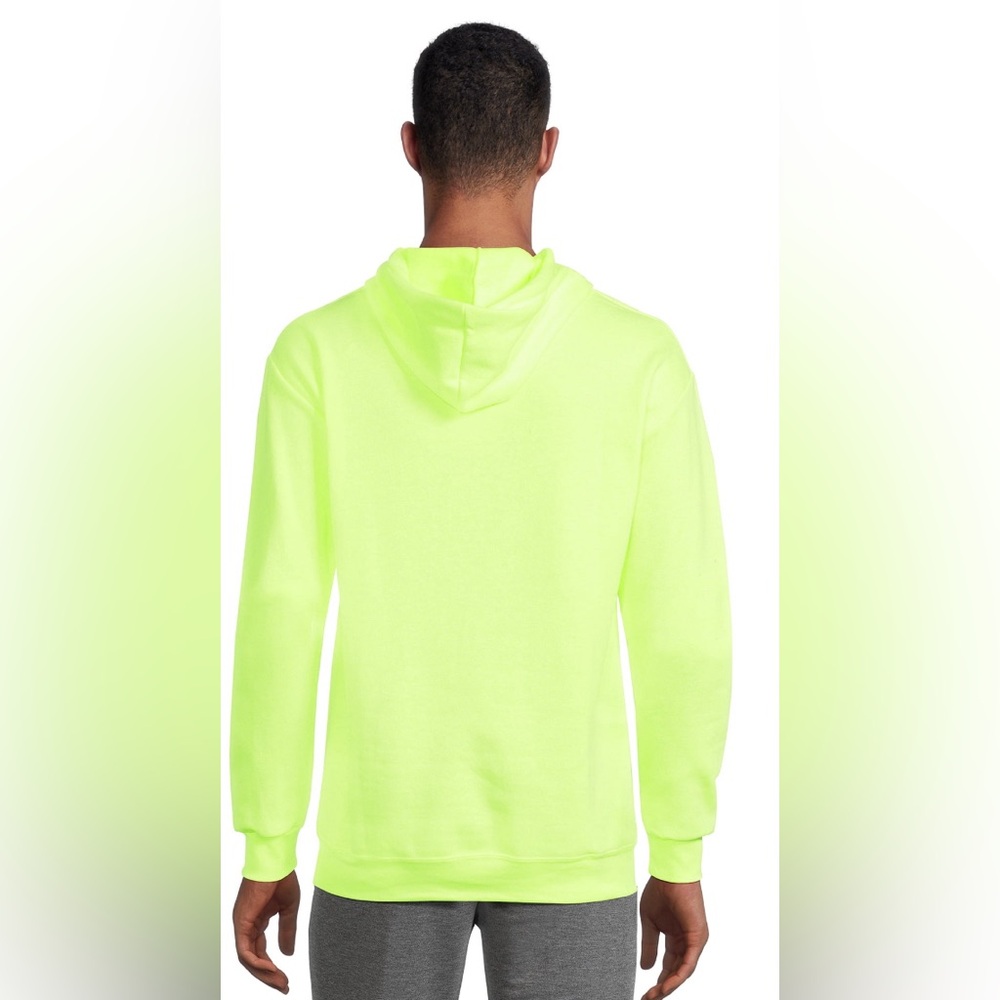 Athletic Works Men's Fleece Pullover Hoodie Sweatshirt - Picture 3 of 5